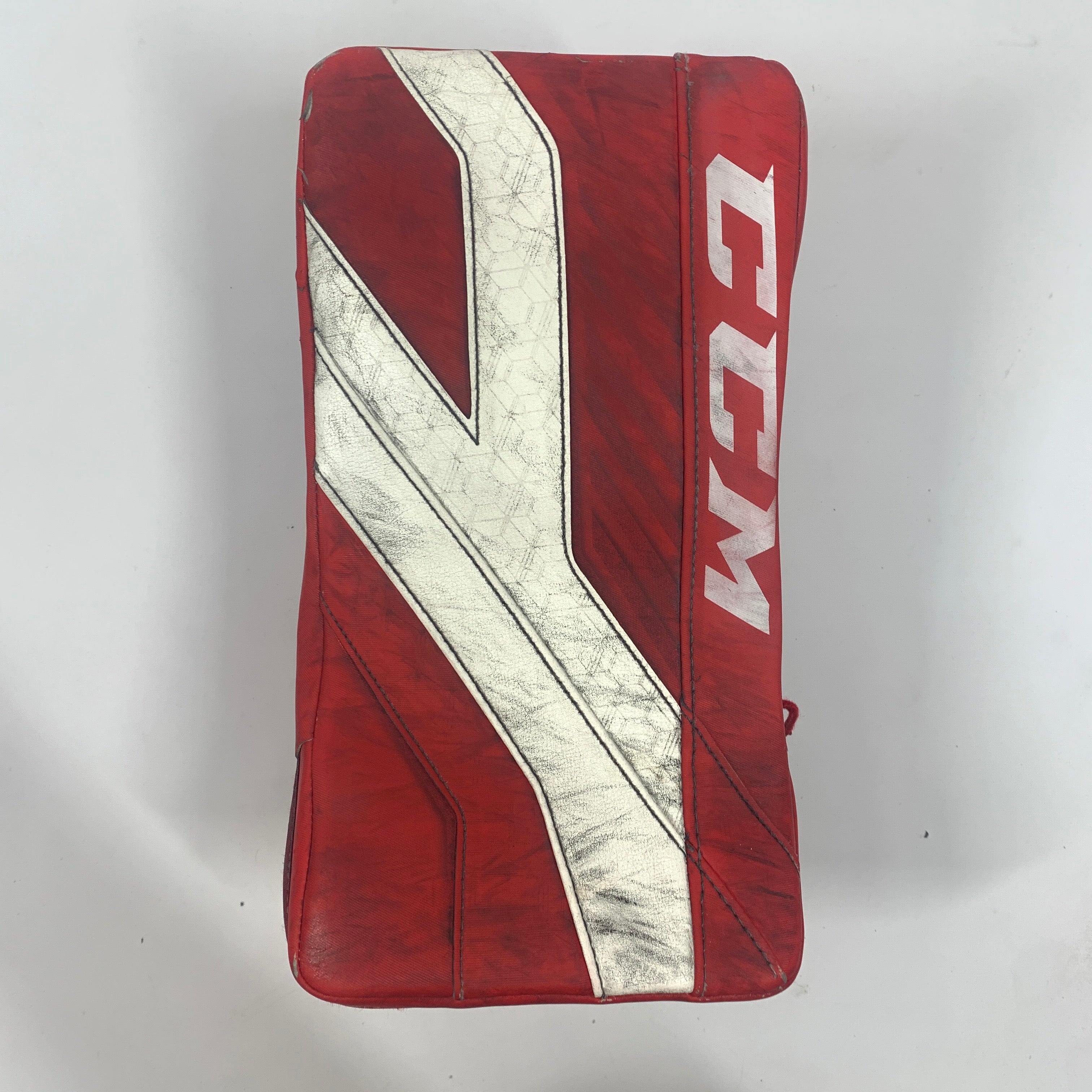 CCM AXIS - Bloqueur de gardien de but Pro Stock d'occasion (rouge)
